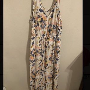 Lucky brand floral maxi dress